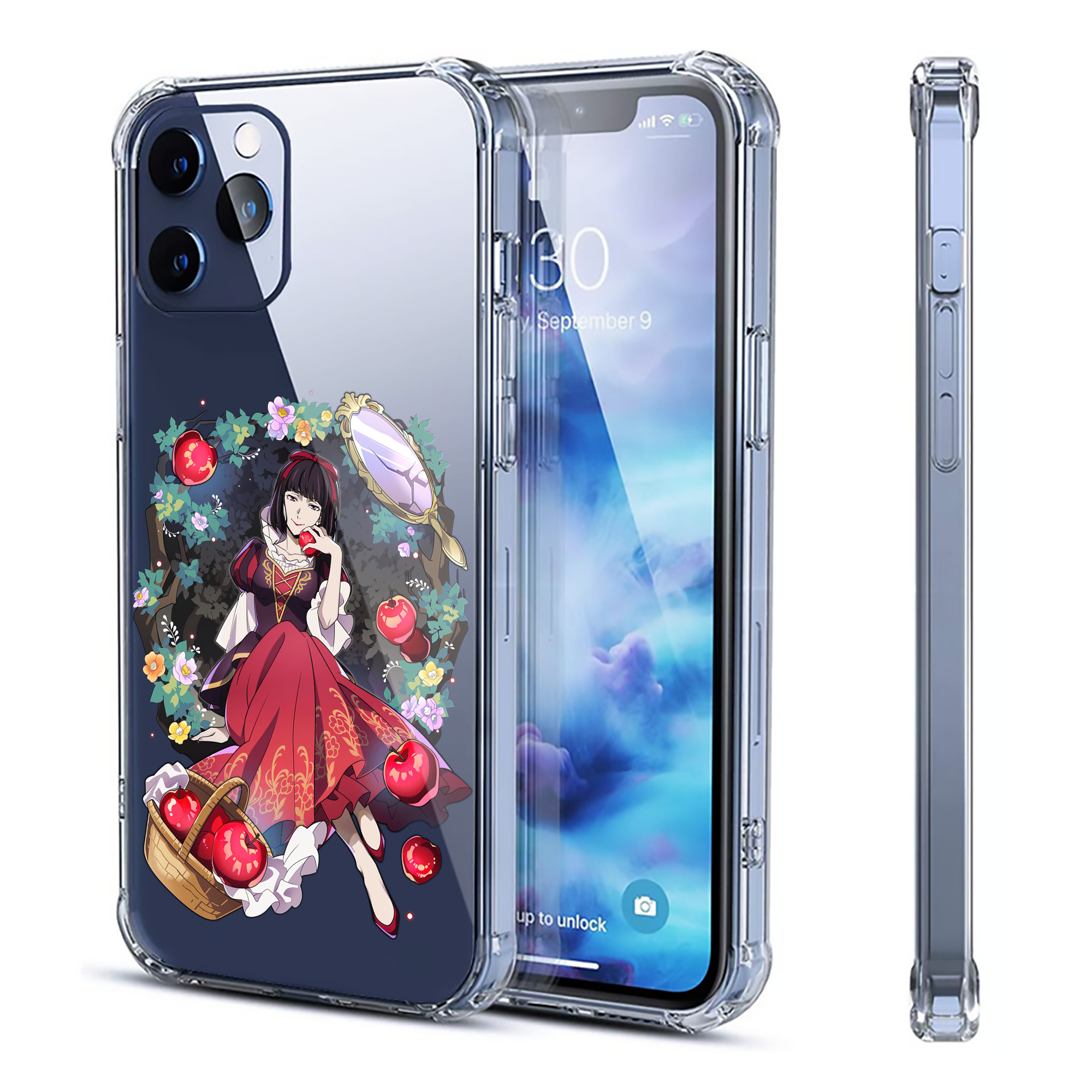 （画像用） 文豪ストレイドッグス Bungo Stray Dogs 【iPhone 12シリーズ対応】透明スマホケース（クリアソフトケース）